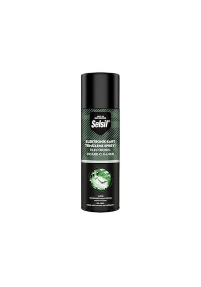 Selsil Elektronik Kart Temizleme Spreyi 500ml Yağsız - Devrelere Zarar Vermez 5332