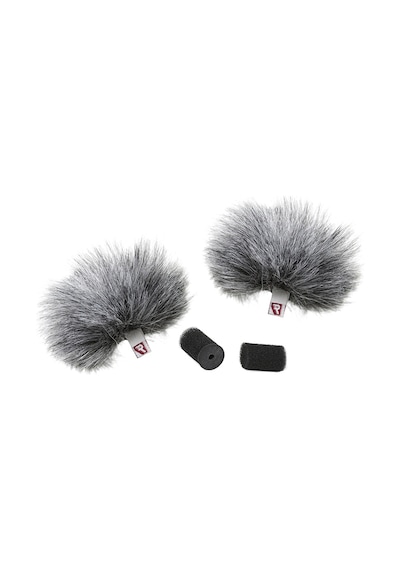 Rycote 065515 Gri Renk Yaka Mikrofonu için Rüzgar Koruyucu