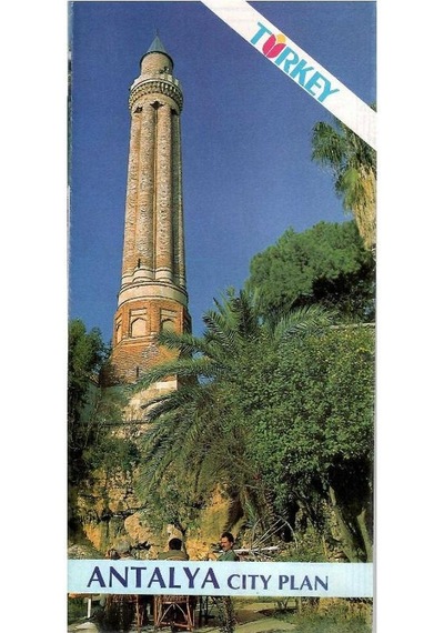 Turkey - Antalya - City Plan - Harita Map