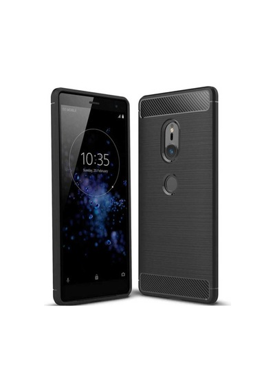 Sony Xperia Xz2 Kılıf Zore Room Silikon Kapak Siyah