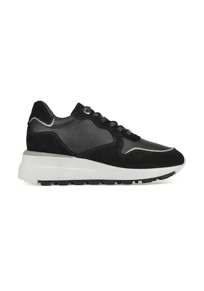 Ziya, Kadın Hakiki Deri Sneaker 1431000z5831 Siyah Siyah