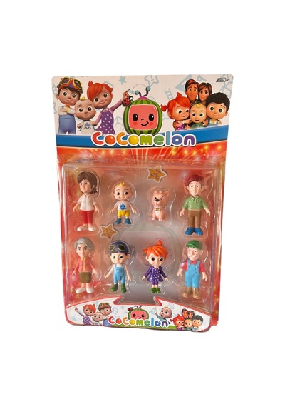 Coco-melon Jj Cody Friends Figür Oyuncak 8 Model Et Malzeme