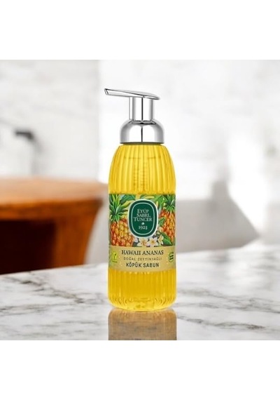 Eyüp Sabri Tuncer Doğal Zeytinyağlı Köpük Sabun Hawaii Ananas 500 Ml