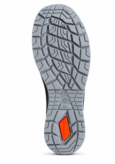 Dynamek Fiberglass Burun Kevlar Ara Taban İş Ayakkabısı Dmk-52 Açık Gri