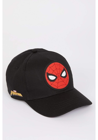 DeFacto Erkek Çocuk Marvel Spiderman Pamuklu Cap Şapka X0356A625SMBK27 DeFacto Erkek Çocuk Marvel Spiderman Pamuklu Cap Şapka X0356A625SMBK27