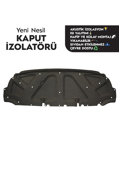 Fiat Doblo 2 Kaput İzolatörü 2006-2012 Arası - Geniş Aile Hariç Kaput İzolasyonu