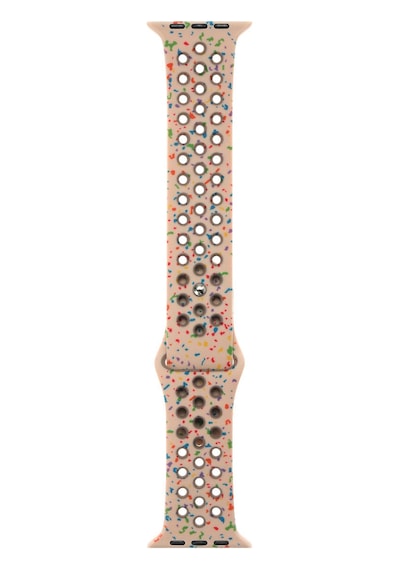 Watch 42mm Kordon Yeni Seri 2023 Krd-02 Uyumlu Strap Kayış Mkst- Krem