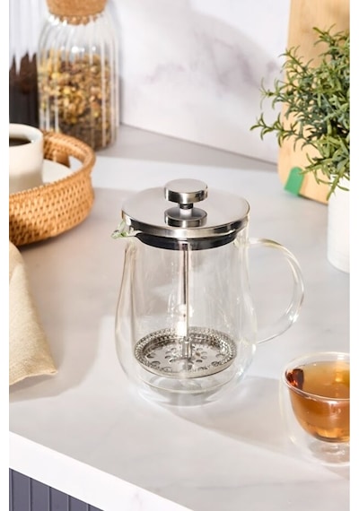 Karaca Pia Kiku French Press 600 Ml Şeffaf