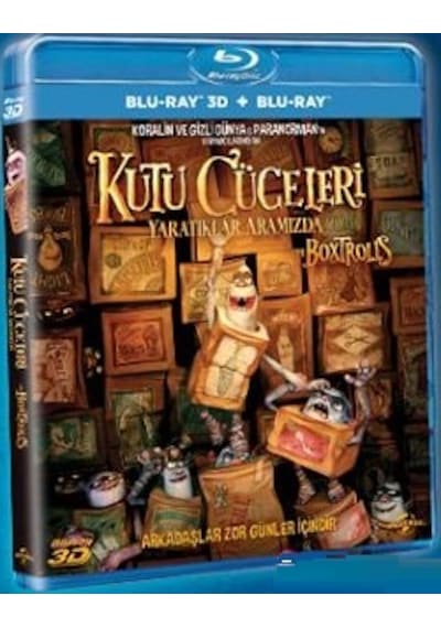 The Boxtrolls - Kutu Cüceleri Yaratıklar Aramızda 3D Blu-Ray