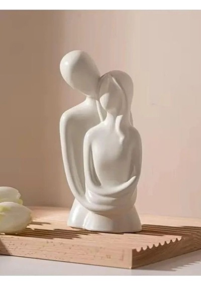 Bernami Vazo Pinterest Sevgili Aşıklar Dekoratif Heykel Obje Sarılan Çift Biblo Diğer