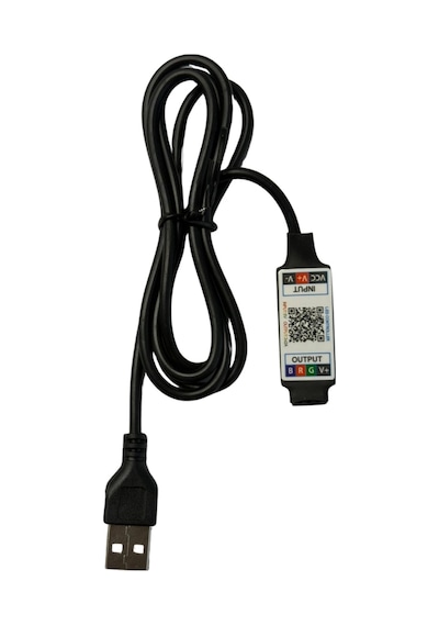 5v Usb Girişli Bluetoothlu Cep Telefonundan Rgb Led Kontrol 6a