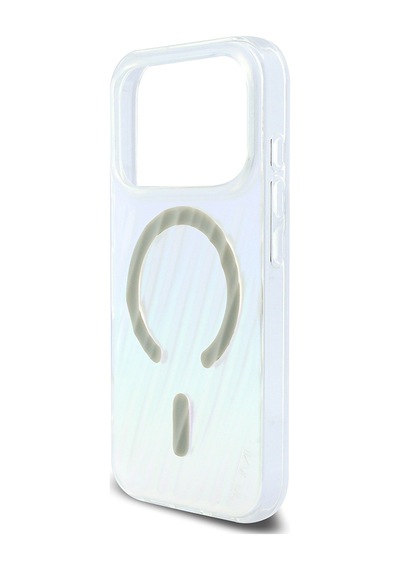 Apple Uyumlu iPhone 17 Pro  Kılıf Tumı inal Lisanslı M-safe Şarj Özellikli Dalga Tasarımlı Colorful Colorful