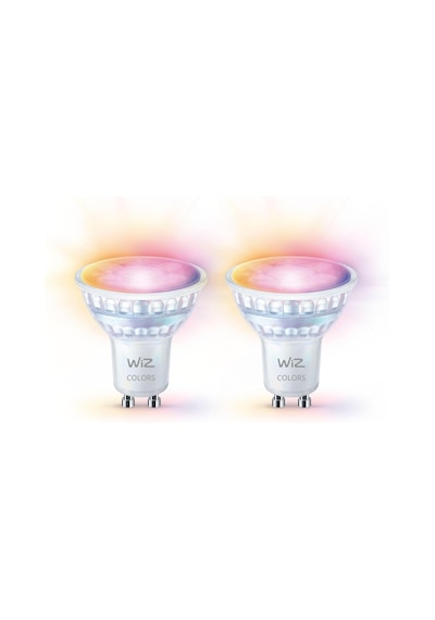 Wiz Rgb Spot Ampul 50w Gu10 Cam 2&apos Li Paket