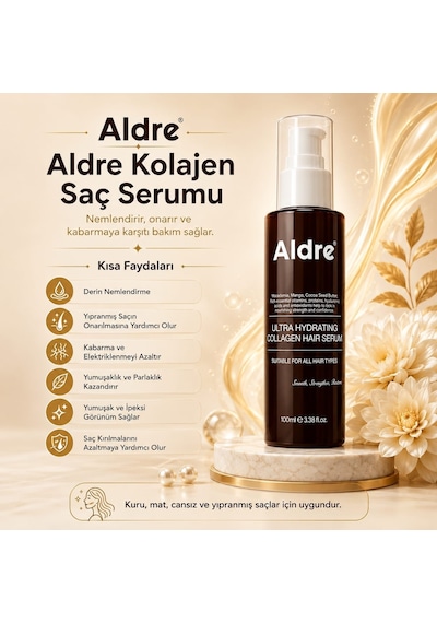 Ultra Hydrating Collagen Yoğun Nemlendirici & Onarıcı Saç Serumu 100 Ml