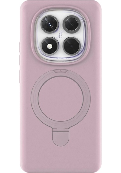 Durukar Redmi Note 14 Pro 4g Regal Magsafe Standlı Kapak - Açık Pembe