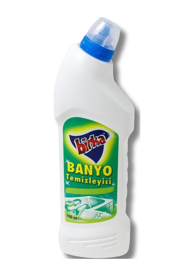 Birka 3 Lü Temizlik Seti Wc Tuvalet 750 Ml + Banyo Temizleyici 750 Ml + Pas Ve Kireç Çözücü 1 L 3'lü Set