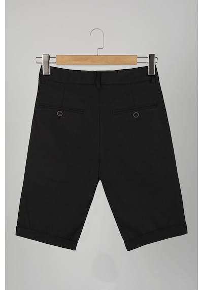 Terapi Men Erkek Siyah Slim Fit Keten Şort Çokrenkli7 Terapi Men Erkek Siyah Slim Fit Keten Şort Çokrenkli7