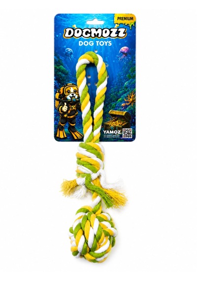 Dogmozz Premium 1 Boğumlu Toplu Diş Kaşıma İpi 27 Cm