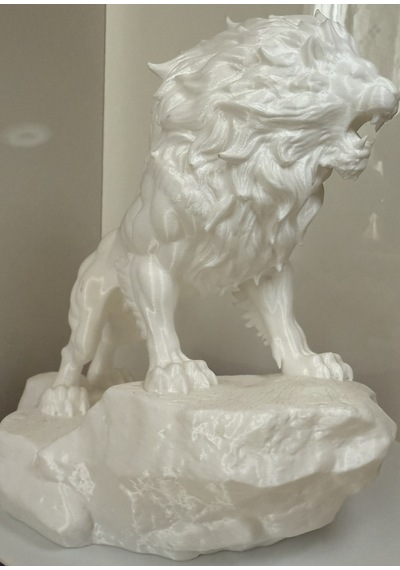 3d Baskı Biblo Aslan Renklendirilebilir
