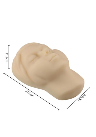 Yüz Enjeksiyon Maketi - Boto X - Botok S Dolgu Eğitim Mankeni - Silikon Mikroblading Uygulama Maketi 01