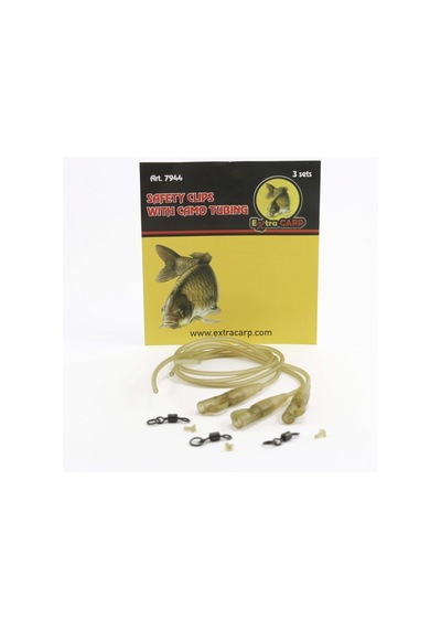 Safety Clips With Camo Tubing /3 Systems