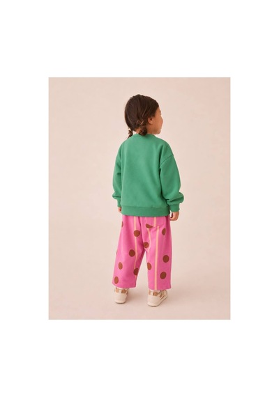 Poala Kids Milk & Meov Takım Yeşil - Pembe