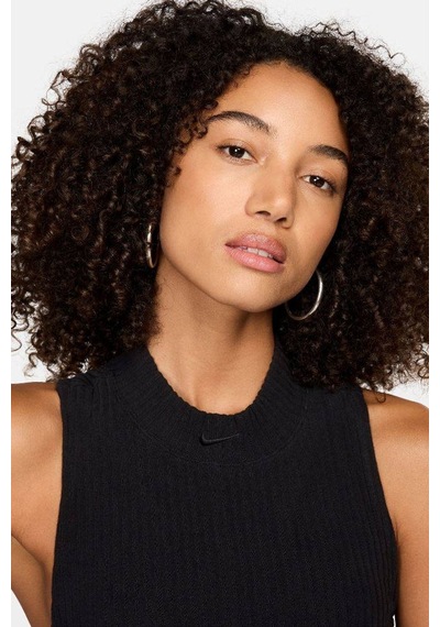 Nike Tight Fit Mock Neck Crop Tank Top Kadın Crop Dar Kesim Yüksek Yaka Fitilli Jarsey Atlet Siyah Siyah Nike Tight Fit Mock Neck Crop Tank Top Kadın Crop Dar Kesim Yüksek Yaka Fitilli Jarsey Atlet Siyah Siyah