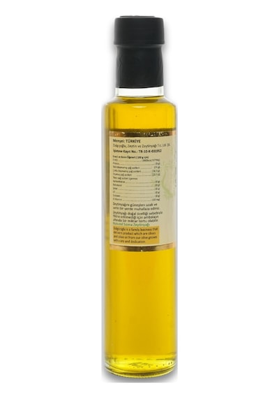 Erken Hasat Soğuk Sıkım Zeytinyağı Filtresiz Cam Şişe 250 Ml