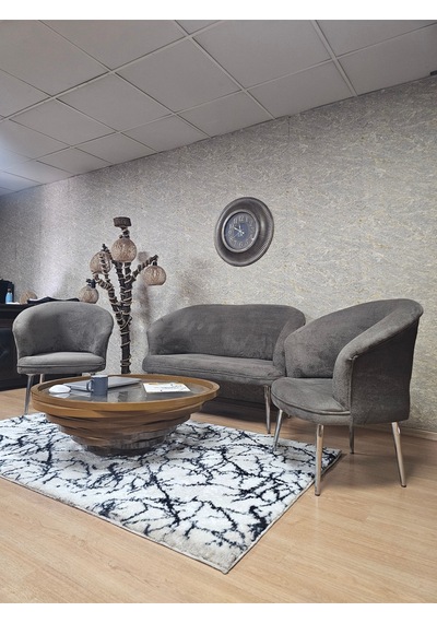 Zafir Teddy Takım Krom Kaplama Sivriltme Ayak Çay Seti Koltuk - Berjer , Balkon, Salon, Ofis Kahverengi Zafir Teddy Takım Krom Kaplama Sivriltme Ayak Çay Seti Koltuk - Berjer , Balkon, Salon, Ofis Kahverengi