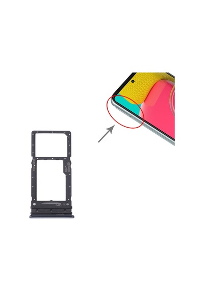 Samsung Galaxy Uyumlu M53 Sim Kart Tepsisi Sm-m536b Kahverengi