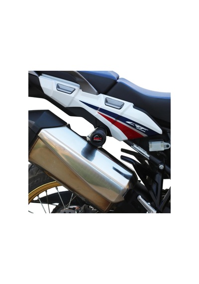 GP Kompozit Honda Africa Twin CRF1000L 2016-2019 Uyumlu Egzoz Koruma Takozu Siyah