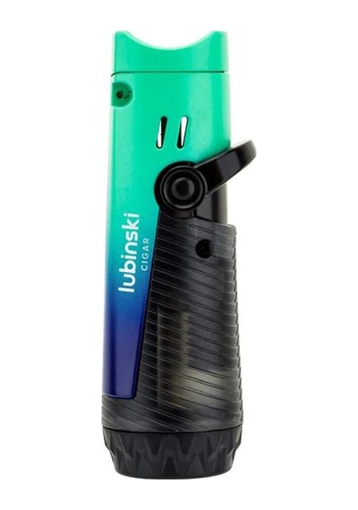 Lubinski Lion Çift Torch Puro Çakmağı Green Ice Lb-185
