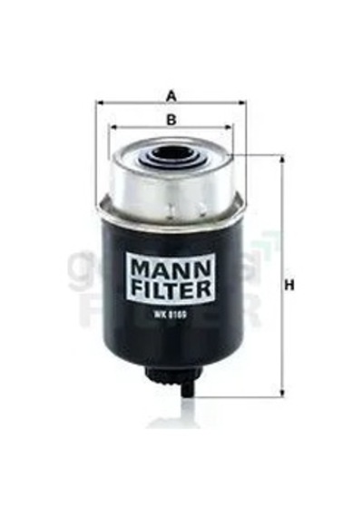 Yakit Filtresi New Holland Tm120, Tm145, Tm175, Tm190 2002 Vıdalı Filtre
