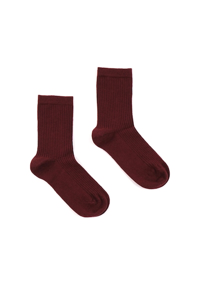 Faik Sönmez Basıc Soket Çorap W26crp012 Uw26crp01240 Bordo