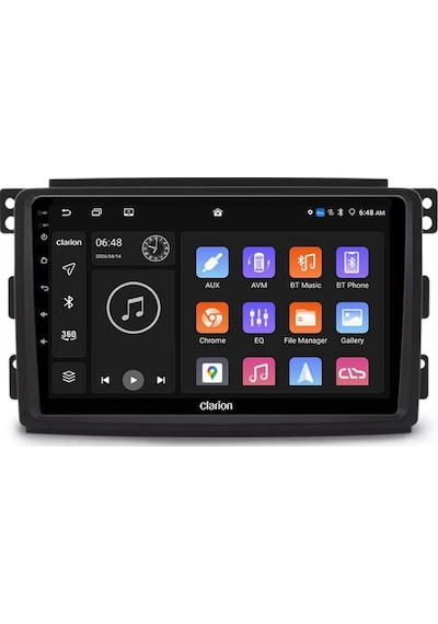Mercedes Smart Android Multimedya Sistemi 4-64 Cadence 2004-2010 +360 Kamera 9"