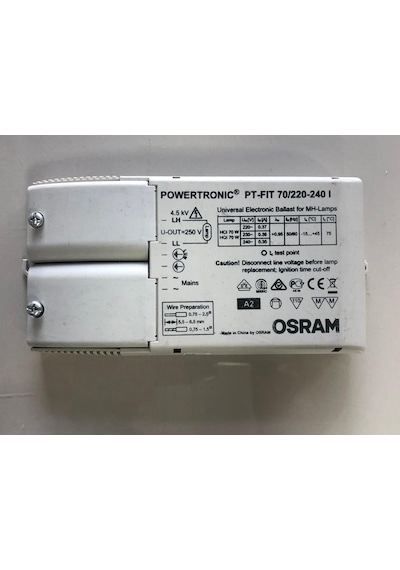 Osram Metal Halide Elektronik Balast Powertronic Pt-fıt 70w/220-