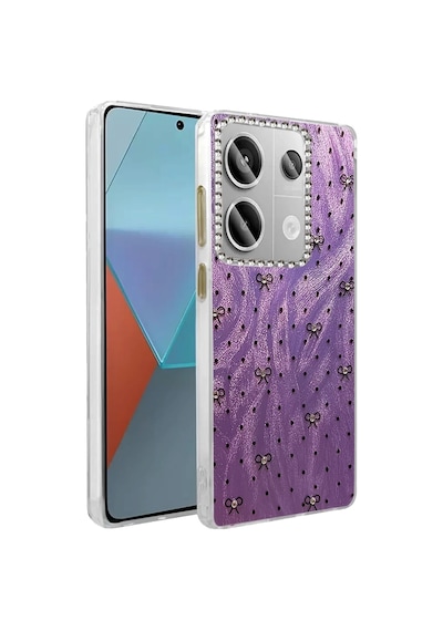 Bezos Redmi Note 13 Pro 4g Uyumlu Kılıf Blade Aynalı Desenli Kapak - Desen 2 Mmbz