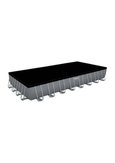 Bestway Power Steel Gölgelikli Prefabrik Dikdörtgen Yer Üstü Havuz Seti 956 Cm X 488 Cm X 132 Cm Bw600