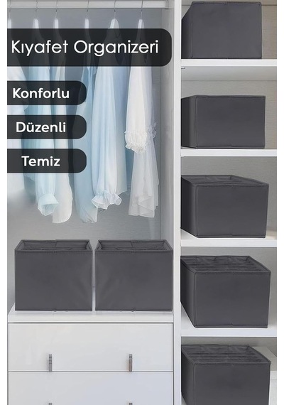 Tr 5 Bölmeli Çekmece İçi Düzenleyici, Dolap Çamaşır Düzenleyici, Saklama Kutusu Organizer Diğer