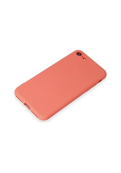 Apple iPhone Uyumlu 7 Kılıf First Silikon - Turuncu Bz8683140641016
