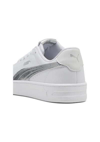Puma Court Lally Metallic Whisper Kadın Beyaz Sneaker Ayakkabıı 40605802