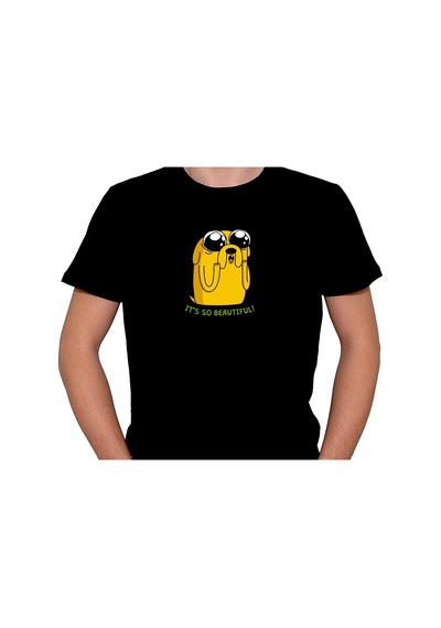 It's So Beautiful Dog Adventure Time Dog Jake Tişört Unisex T-shirt 001