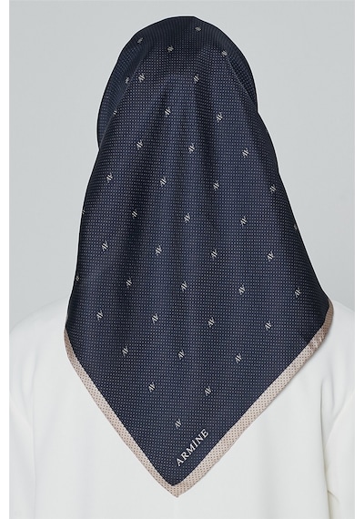Armine Özel Nostalji Serisi Twill İpek Eşarp Modelleri 8259D-09