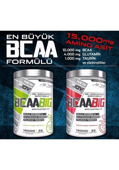 Bigjoy Bcaabig 544 Gr Bcaa Glutamine Taurine Karpuz Aromalı