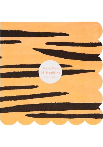 Meri Meri - Safari Napkins - Safari Peçete - L - 16'lı