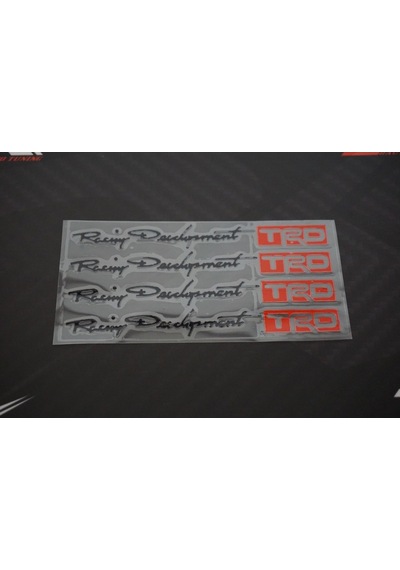 Toyota Trd Racing Development Kapı Kolu Ayna Torpido Sticker (547208711)