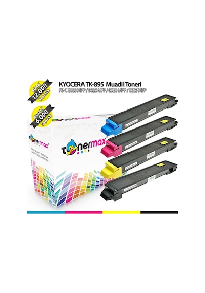 Kyocera Fs-C8020 Mfp Uyumlu Toner Takım / Tk-895