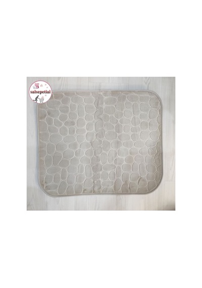 2'li Banyo Paspas Seti Banyo Paspas Takımı Banyo Halısı 60x100 50x60cm Açık Gri