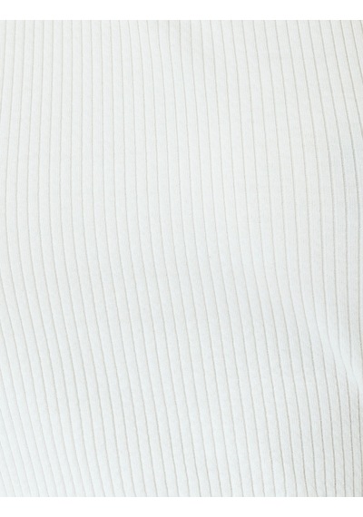 Koton Halter Yaka Pencere Detaylı Kolsuz Midi Elbise Ekru 5sal80006ık Ekru