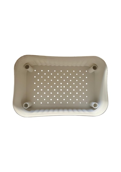2 Katlı Tekerlekli Organizer Sepet, 28x17 Cm, Beyaz/antrasit Gri, Banyo Ve Mutfak Organizeri Antrasit Açık Siyah